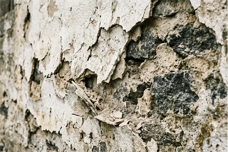 mur exterieur effrité humidité